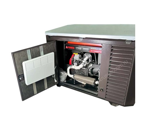 Супертихий зимний кожух для генератора 1700SS RAL 8019