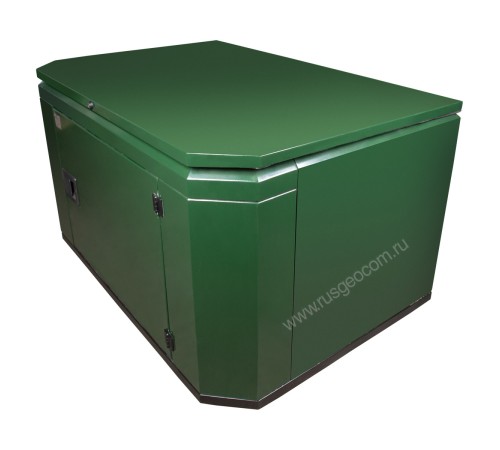 Супертихий зимний кожух для генератора 1400SS RAL 6009